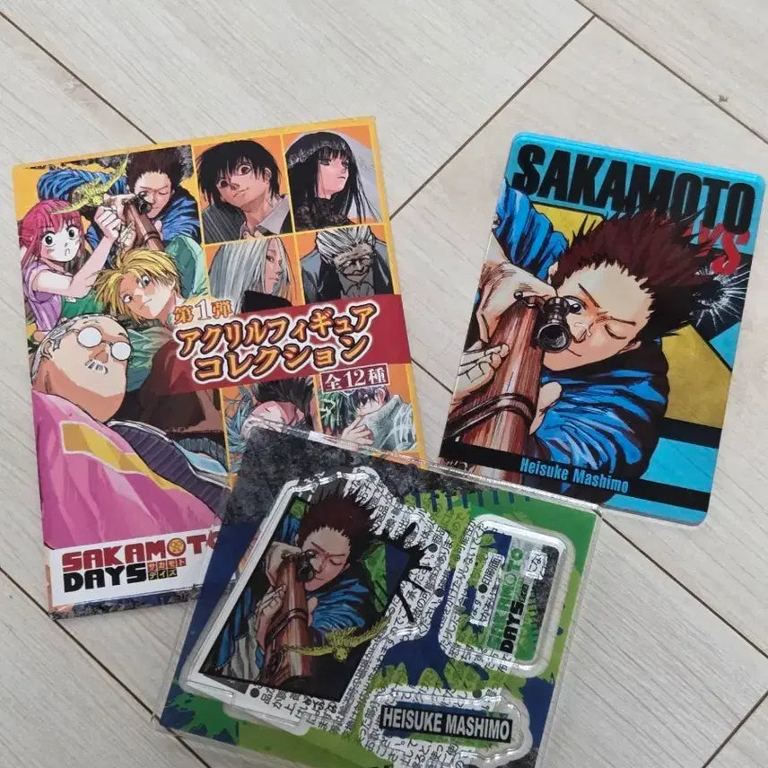 [BUNJANG] Sakamoto Days Heisuke Acrylic Bundle Set / 사카모토데이즈 헤이스케 아크릴 일괄