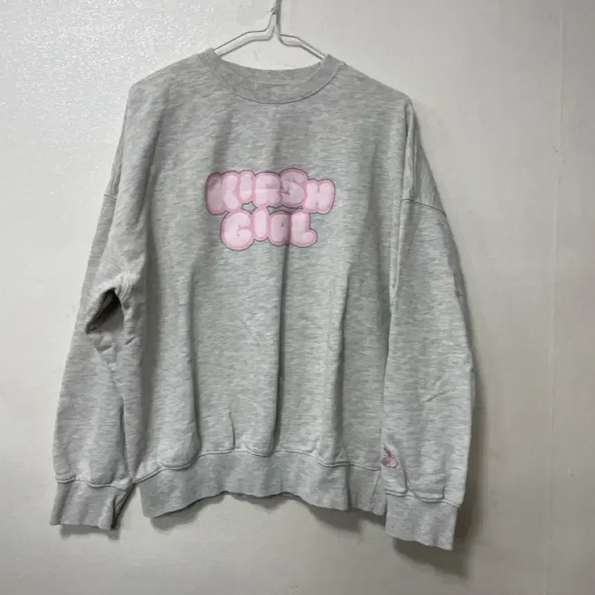 [BUNJANG] Kirsh Vintage Gray Sweatshirt / 빈티지구 키르시 맨투맨 그레이