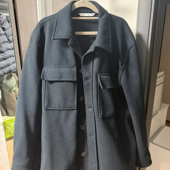 [BUNJANG] ZARA Navy Jacket L / 자라 네이비 자켓 L