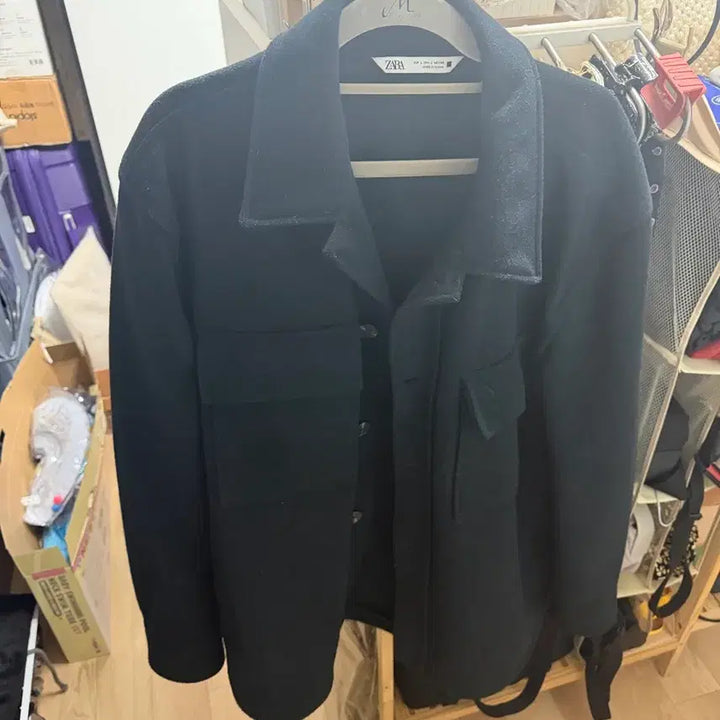 [BUNJANG] ZARA Navy Jacket L / 자라 네이비 자켓 L