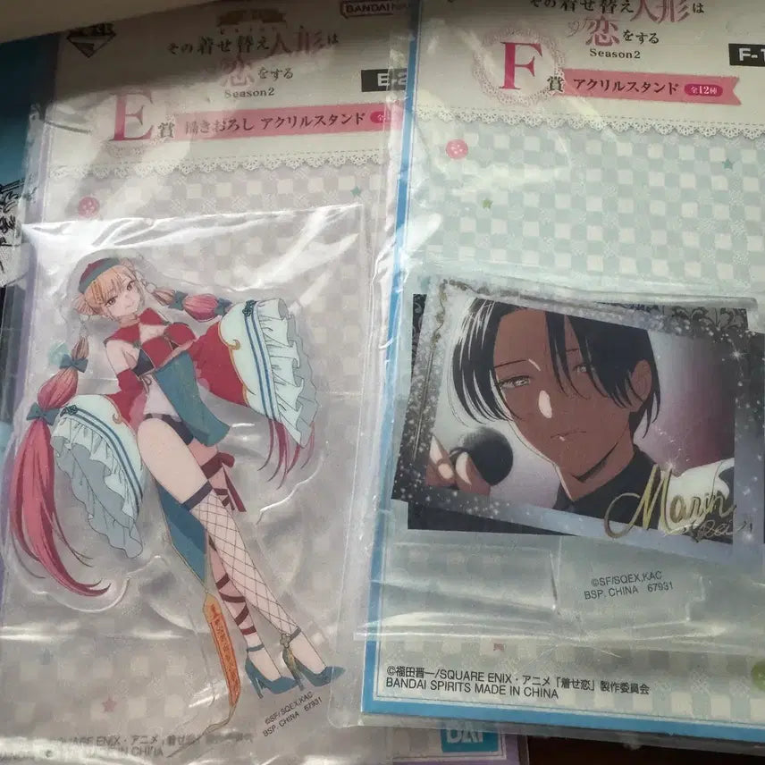 [SOLD OUT] 제일복권 그 비스크돌은 사랑을 한다 아크릴 스탠드 E,F상 일괄