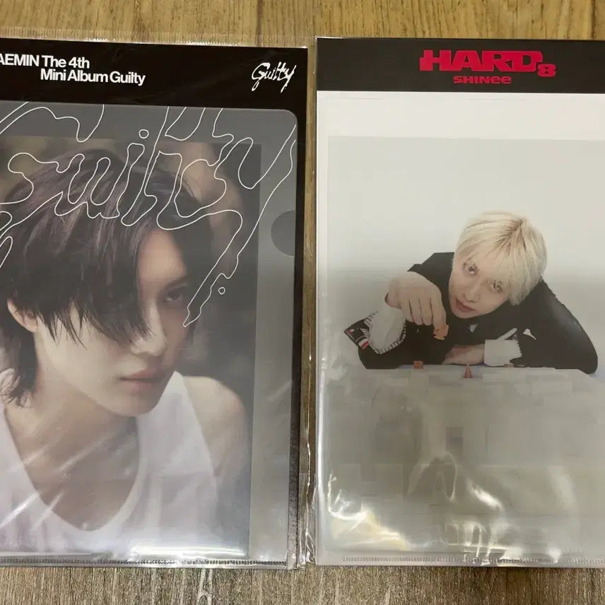 [BUNJANG] SHINee Taemin HARD, Guilty Photocard Bundle Set (Unsealed) / 샤이니 태민 HARD,Guilty 포스트카드 포카세트 일괄 (개봉)