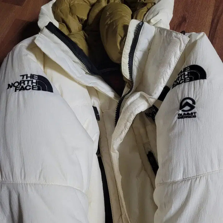 [BUNJANG] The North Face Himalaya Long Padded Jacket Ivory M Size / 노스페이스 히말라야 롱패딩 아이보리 m사이즈 팝니다
