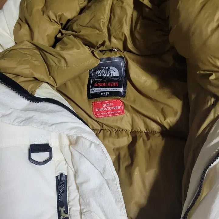 [BUNJANG] The North Face Himalaya Long Padded Jacket Ivory M Size / 노스페이스 히말라야 롱패딩 아이보리 m사이즈 팝니다