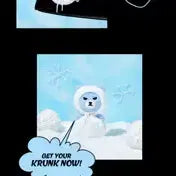 [BUNJANG] YG Krunk Face Keyring / YG 크렁크 얼굴 키링 (krunk face plush keyring)