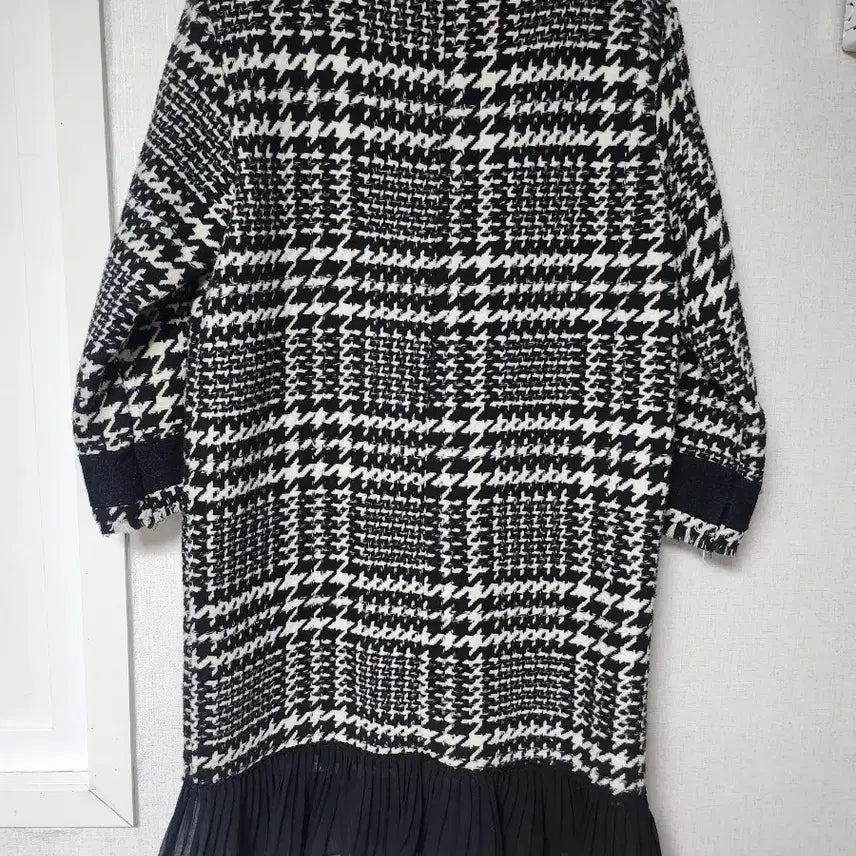 [BUNJANG] Houndstooth Check Tweed Dress / 하운드투스 체크 트위드 원피스