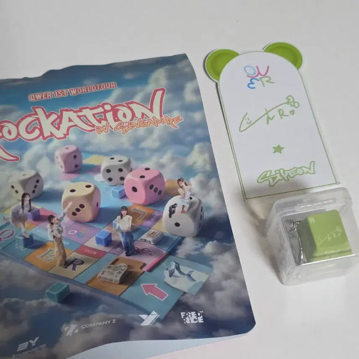 [SOLD OUT] QWER 월드투어 싱가포르 MD 키캡 시연 수량 1개