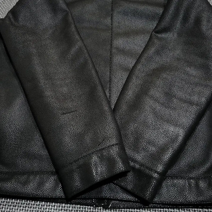 [BUNJANG] Lyle &amp; Scott Faux Fur Lined Blouson Rider Jacket Black (105) / 라일앤스콧 퍼 안감 블루종 라이더 자켓 블랙 (105)