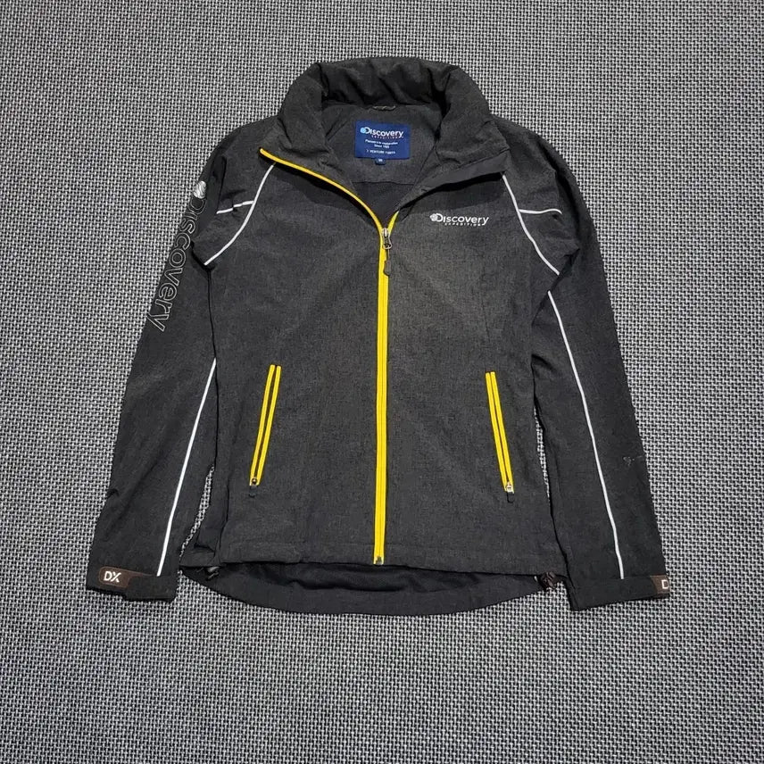 [BUNJANG] Discovery Gray Windbreaker Jacket (90) / (여성) 디스커버리 기능성 바람막이 자켓 그레이 (90)