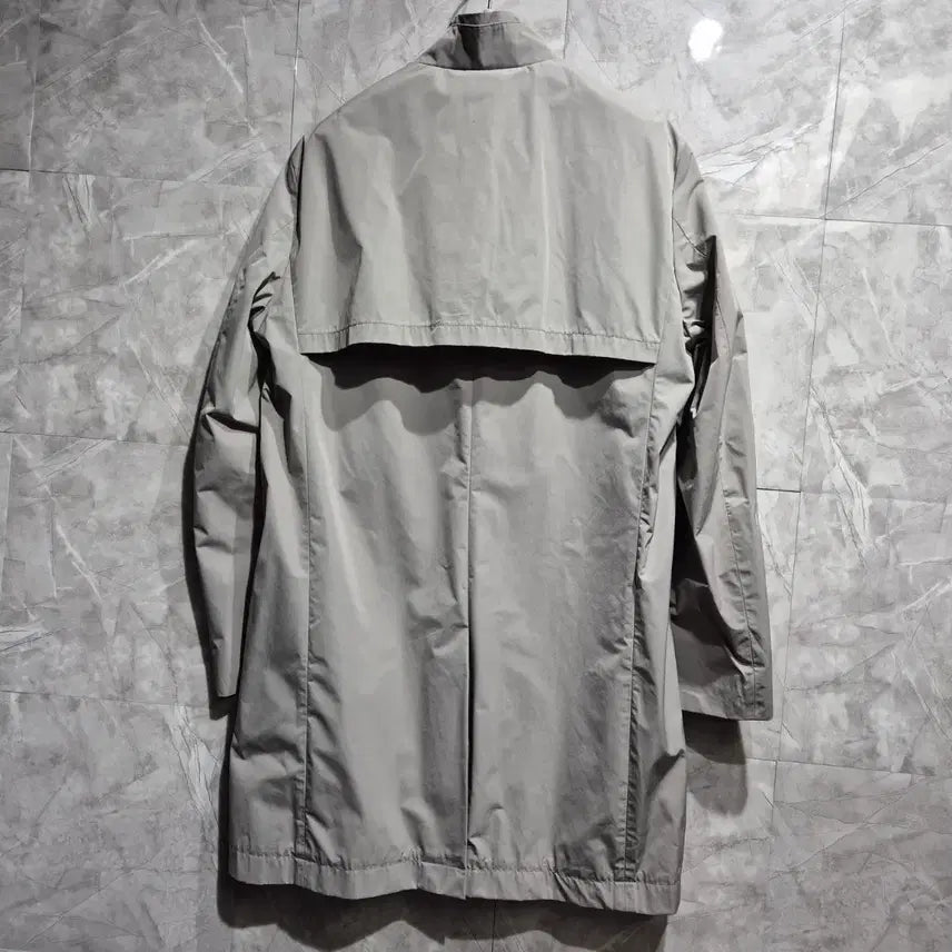 [BUNJANG] Unspecified China Neck Half Coat Gray / 마에스트로   하프 코트 그레이