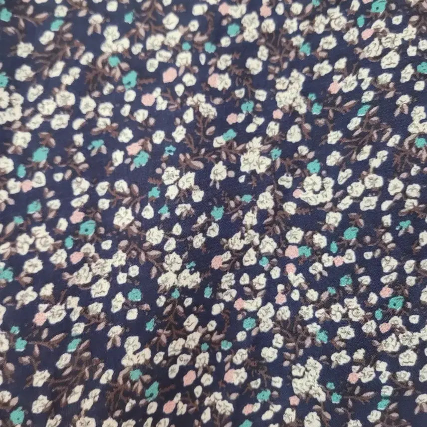 [BUNJANG] NINE ATELIER Floral Shirred Long Dress (Size S) / 나인 아틀리에 플라워 셔링 롱원피스 S사이즈