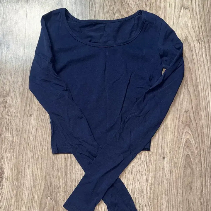 [BUNJANG] Pale Jade Cotton Candy Long Sleeve Navy / 페일제이드 코튼캔디 롱슬리브 네이비