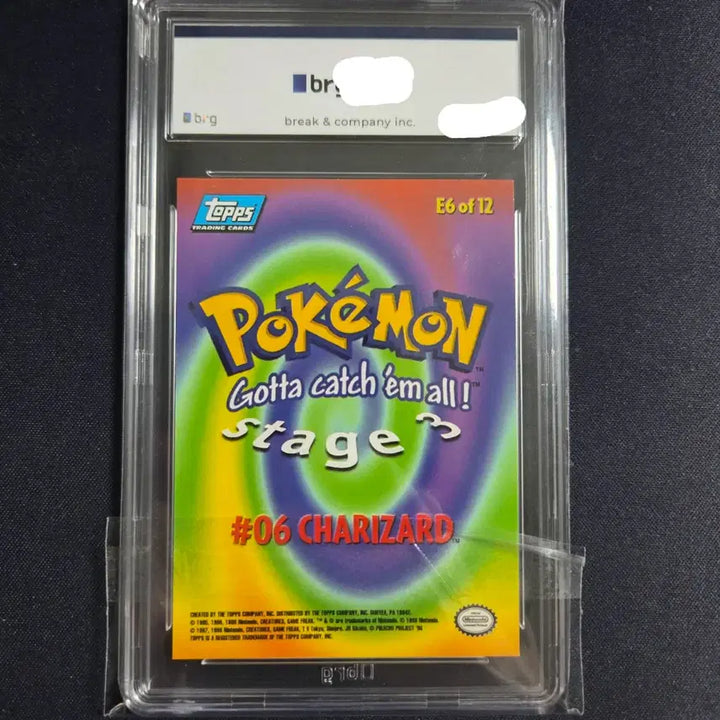 [BUNJANG] Pokémon Trading Card Charizard BRG10 / [포켓몬 카드] 탑스 포켓몬 리자몽 brg10