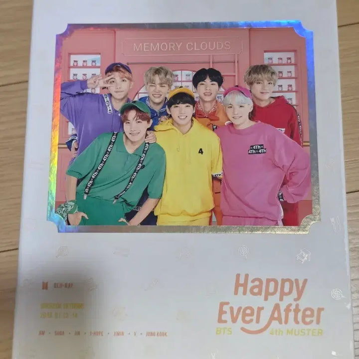 [SOLD OUT] 방탄 4기 머스터 happy ever after 블루레이 블레