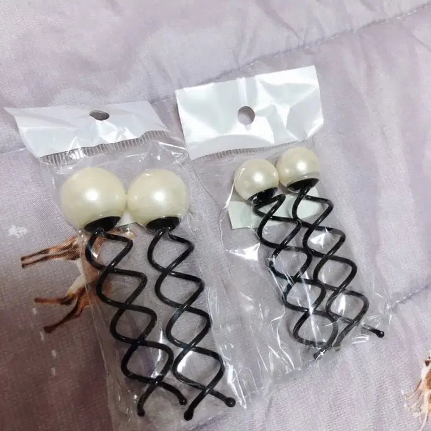[BUNJANG] Pearl Screw Hairpin / 진주 스크류삔
