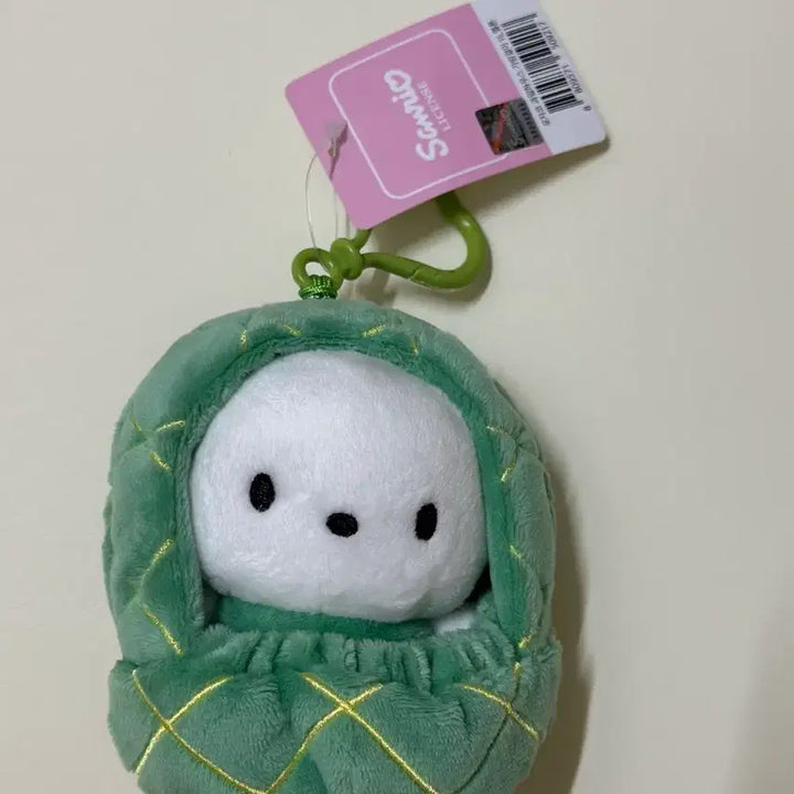 [BUNJANG] Sanrio Pochacco Melon Fruit House Bag Charm / 산리오 정품/ 포차코 과일하우스/가방걸이/ 멜론