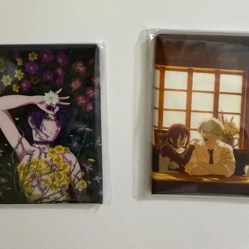 [BUNJANG] Chainsaw Man Baseyard Limited Magnet Set / 체인소맨 베이스야드 한정 마그넷 굿즈 2종