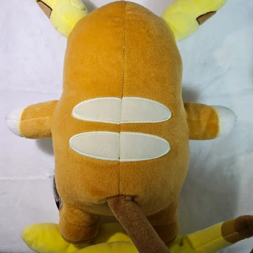[BUNJANG] Pokemon Alolan Raichu Plush Doll / 알로라 라이츄 인형 (얼룩 있음!!)