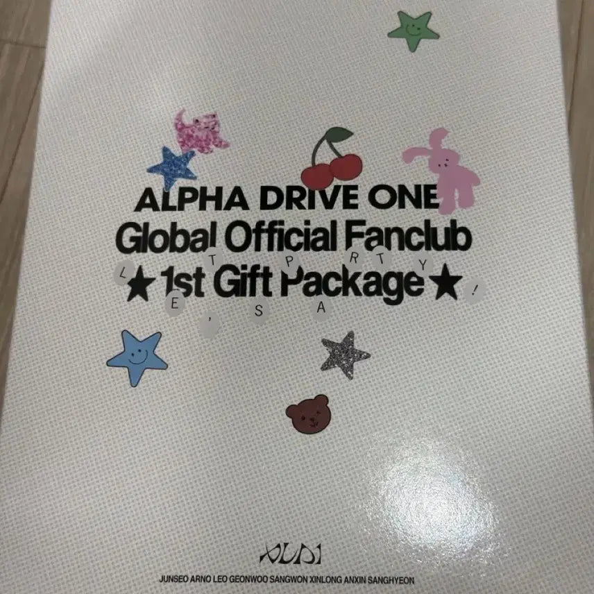 [BUNJANG] AlphaDriveOne Fanclub 1st Gift Package / 알파드라이브원 팬클럽 1st 기프트 패키지