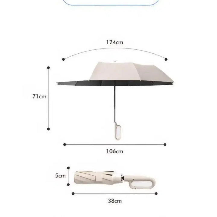 [BUNJANG] Umbrella and Mini Desk Fan Bundle / [ 초초초 특가행사 ] 우산겸 양산 + 탁상용 미니선풍기 (한정수량)