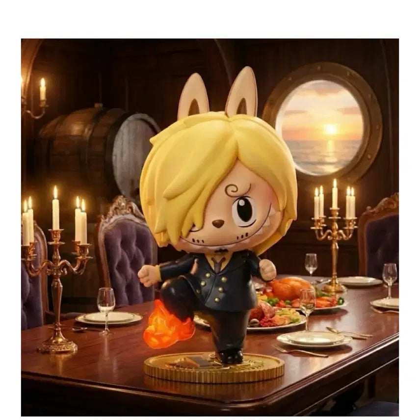 [BUNJANG] Popmart Labubu Sanji Figure / [팝마트] 라부부 x 원피스 상디 피규어
