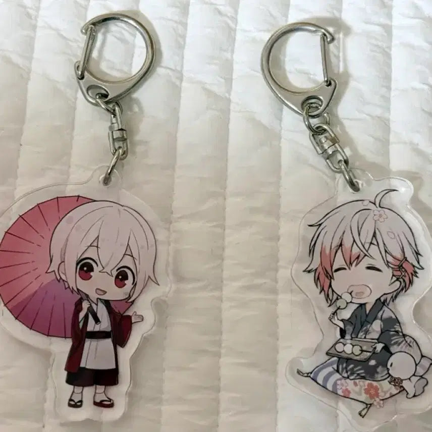 [BUNJANG] Mafumafu Official Goods Keyring Bundle Set / 우타이테 마후마후 공식 굿즈 키링 일괄 판매