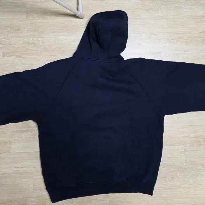 [BUNJANG] WV Project Hawkins Navy Hooded Sweatshirt / 더블유브이 프로젝트 호킨스 네이비 후드티