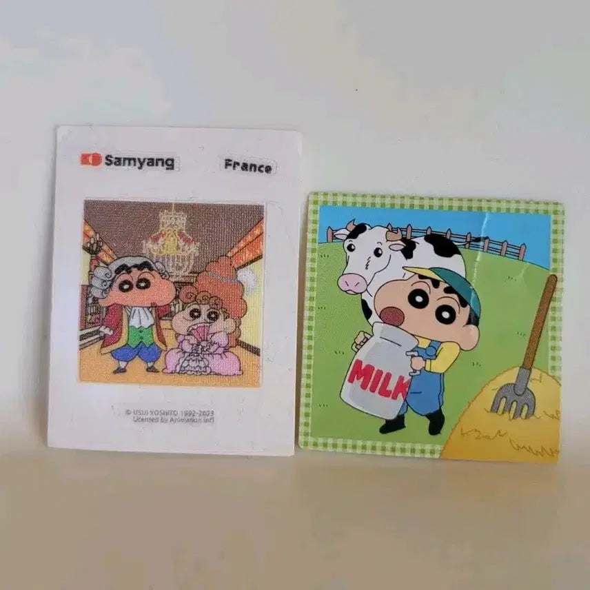 [SOLD OUT] 짱구 씰 삼양 프랑스 스티커
