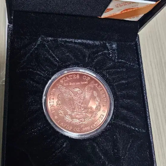[BUNJANG] 999 Copper Morgan Dollar 1AVDP OZ / 999 구리 모건달러 쿠퍼동전 1AVDP OZ (31,1g)