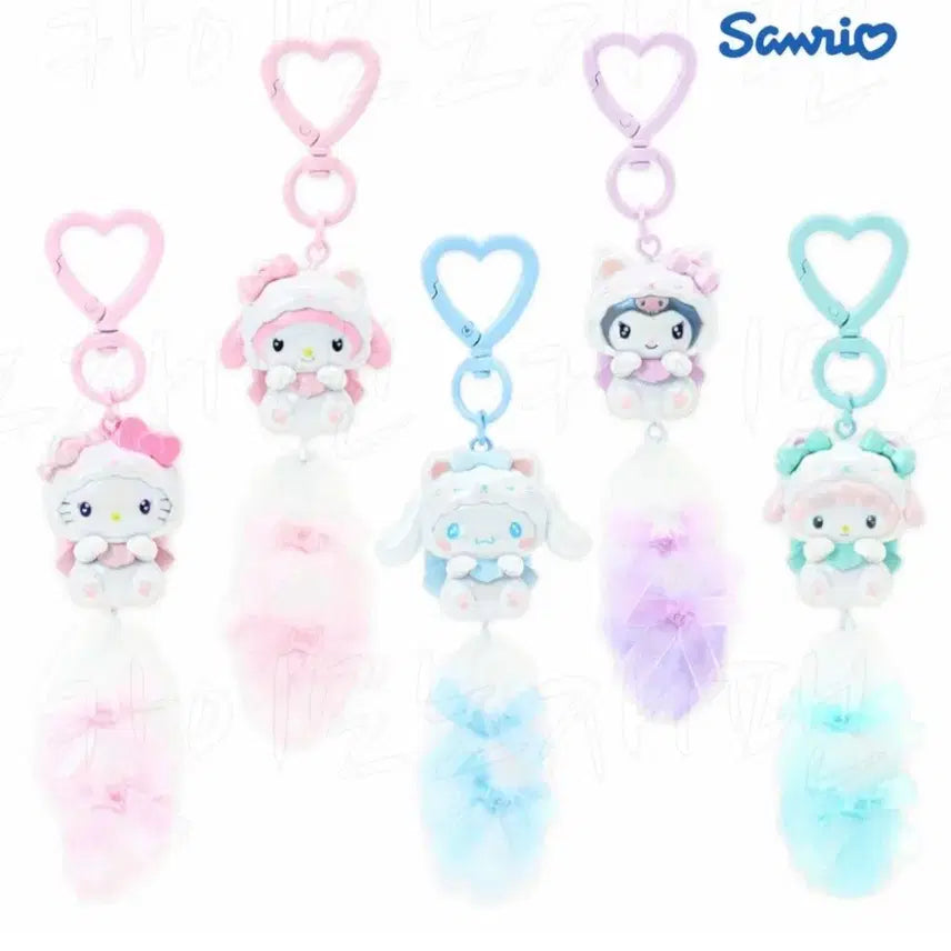 [BUNJANG] Sanrio My Sweet Piano Tail Keyholder / 산리오 밀키코네코 마이스윗피아노 꼬리 키홀더