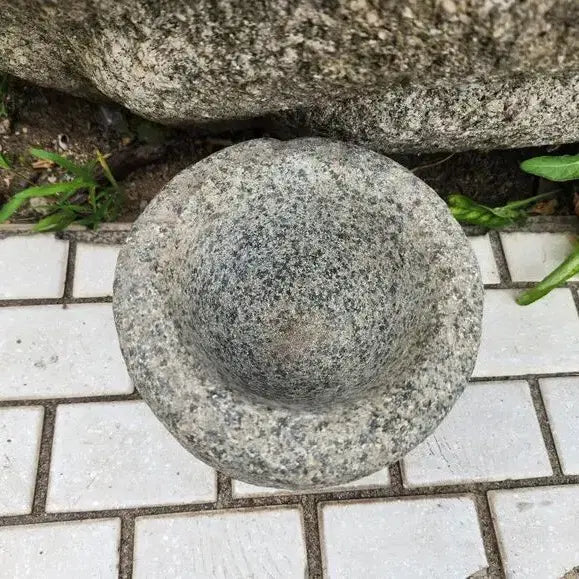[BUNJANG] Antique Stone Mortar / 명품 약돌절구