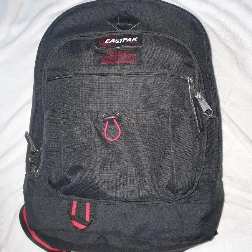 [BUNJANG] Eastpak Stranger Things Backpack / 이스트팩X기묘한이야기 콜라보 백팩 .BK eastpak