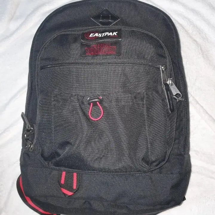 [BUNJANG] Eastpak Stranger Things Backpack / 이스트팩X기묘한이야기 콜라보 백팩 .BK eastpak
