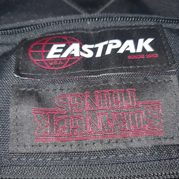 [BUNJANG] Eastpak Stranger Things Backpack / 이스트팩X기묘한이야기 콜라보 백팩 .BK eastpak