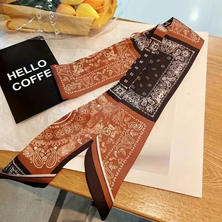 [BUNJANG] Paisley Pattern Scarf Set / 페이즐리 패턴 스카프세트(새상품)