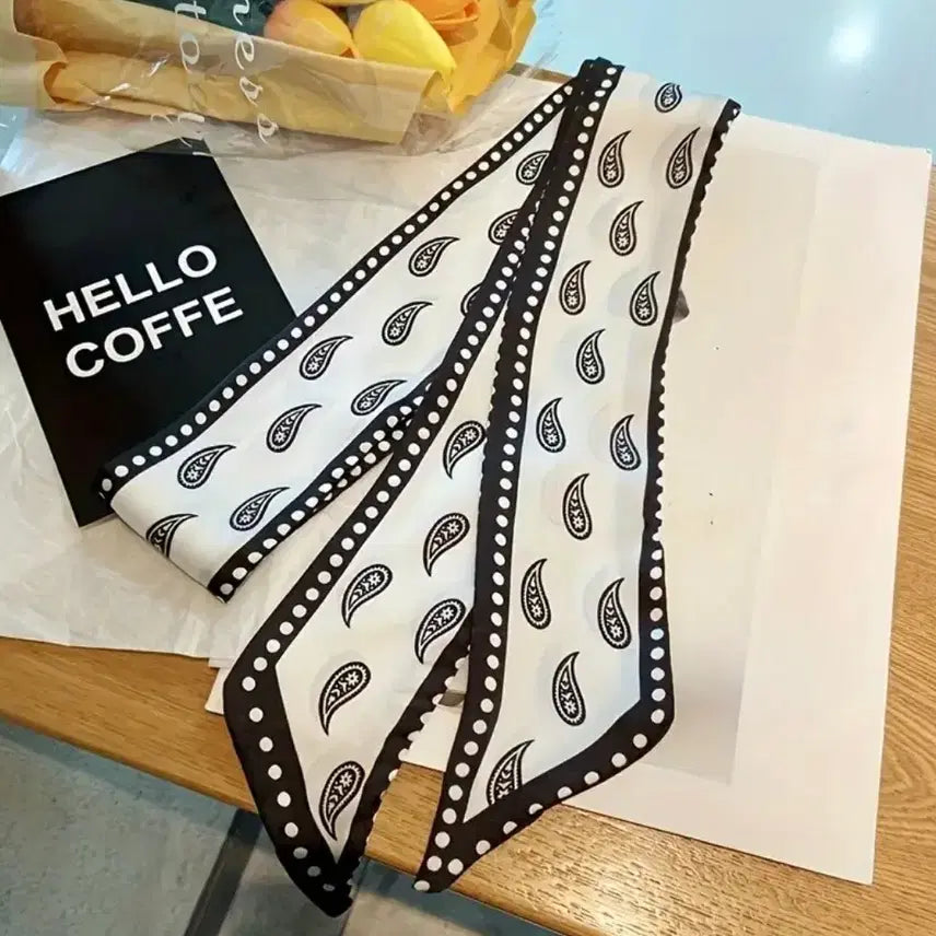 [BUNJANG] Paisley Pattern Scarf Set / 페이즐리 패턴 스카프세트(새상품)