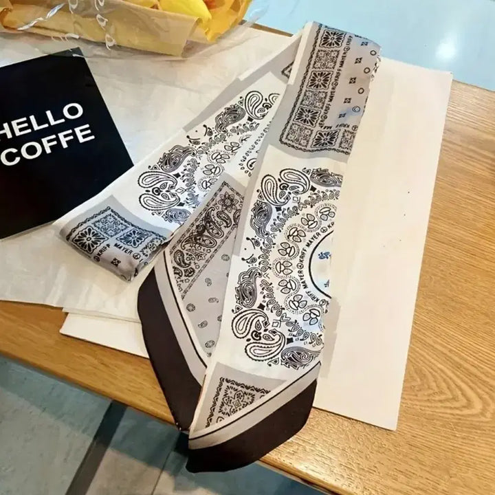 [BUNJANG] Paisley Pattern Scarf Set / 페이즐리 패턴 스카프세트(새상품)