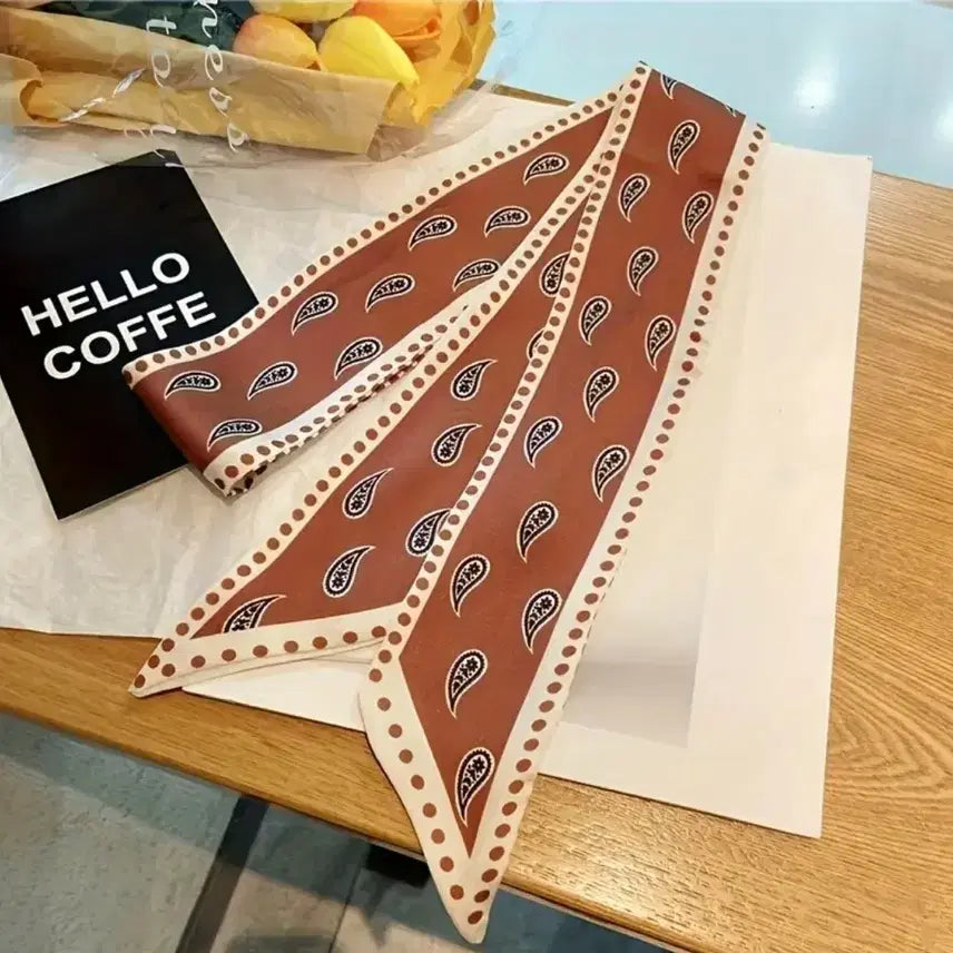 [BUNJANG] Paisley Pattern Scarf Set / 페이즐리 패턴 스카프세트(새상품)
