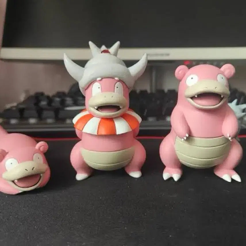 [BUNJANG] Pokemon RX Studio Slowpoke, Slowbro, Slowking Resin Figure Set / 포켓몬 레진 RX 야돈 야도란 야도킹 세트 판매해요