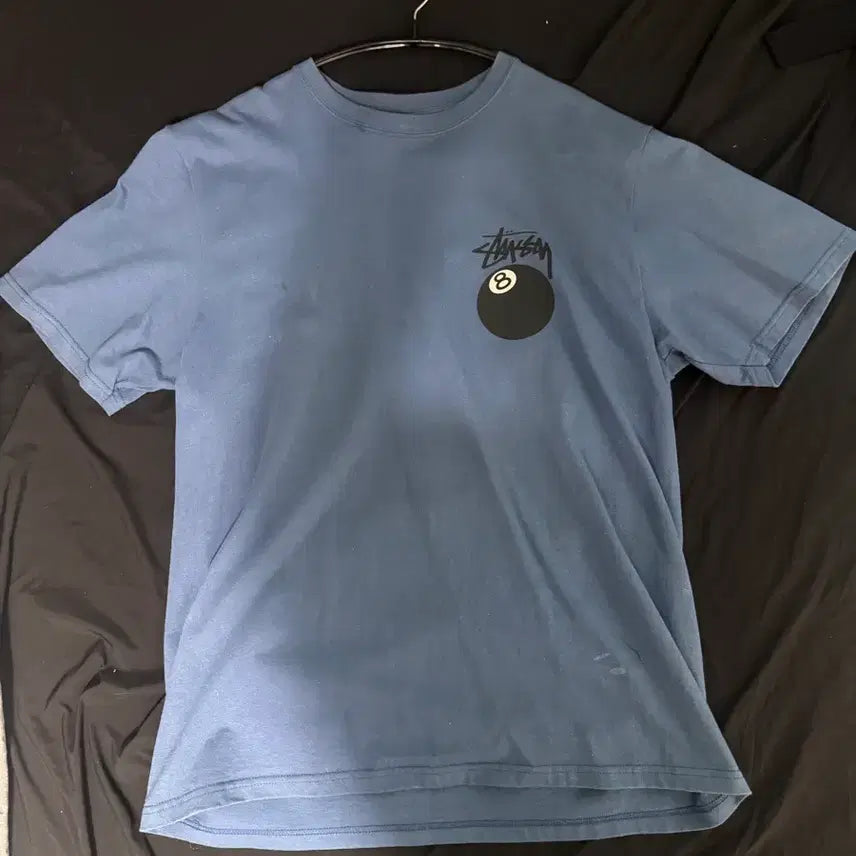 [BUNJANG] Stussy 8 Ball T-shirt Midnight / 스투시 8볼 티셔츠 미드나잇