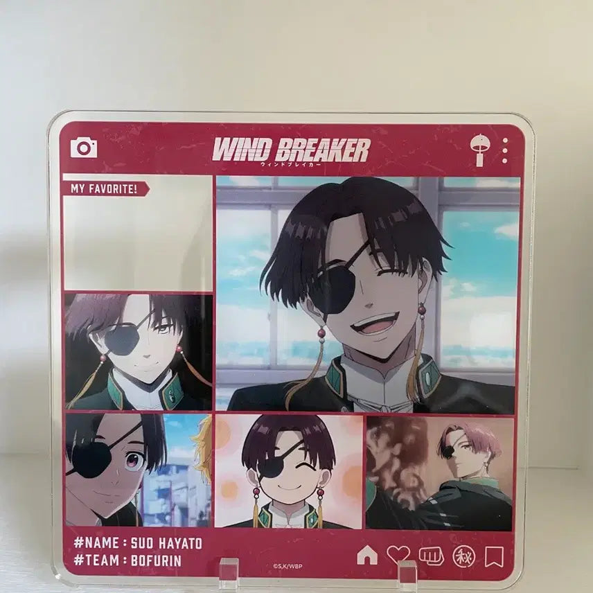 [BUNJANG] Winbre Hayato Acrylic Stand / 윈브레 스오 하야토 아크릴 스탠드