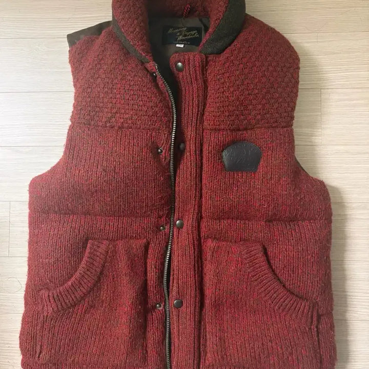 [BUNJANG] Customellow Wool Knit Vest / 커스텀멜로우 모직 니트 조끼