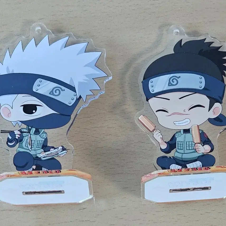 [BUNJANG] Naruto Kakashi &amp; Iruka SD Acrylic Stand / 나루토 카카시 이루카 식사 sd 아크릴 스탠드 (잠시 할인)