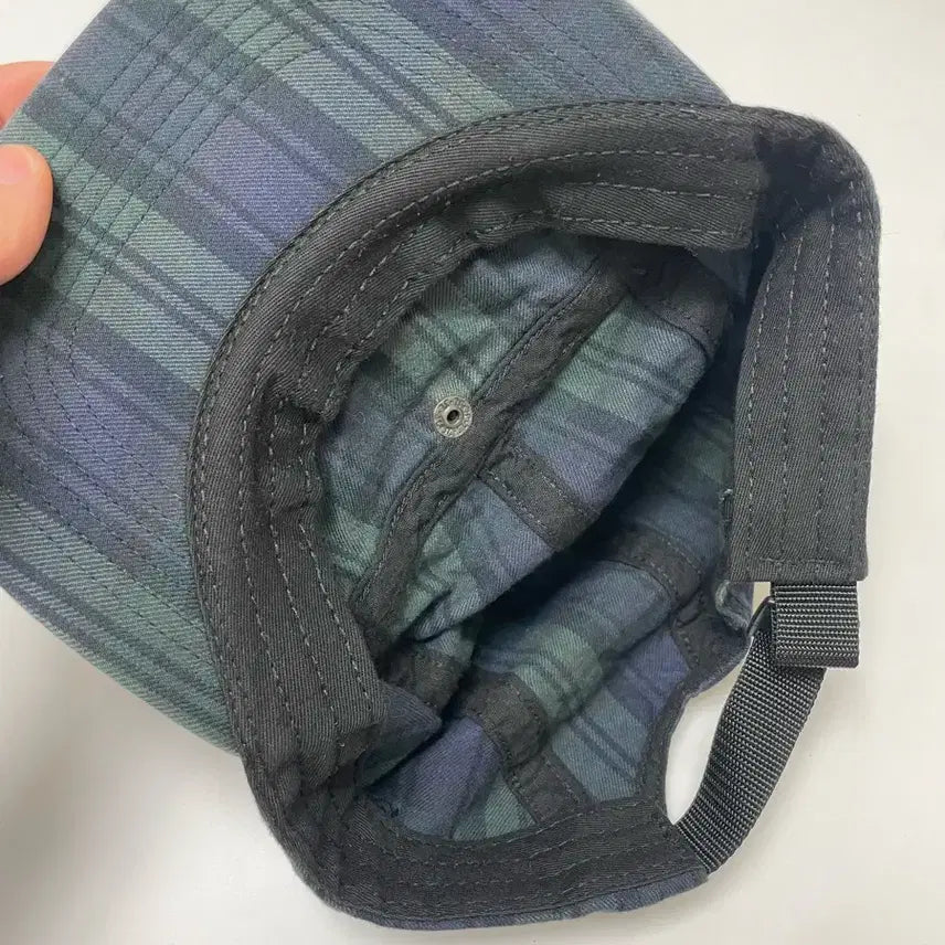[BUNJANG] Supreme Check Pattern Camp Cap / 슈프림 캠프캡 체크