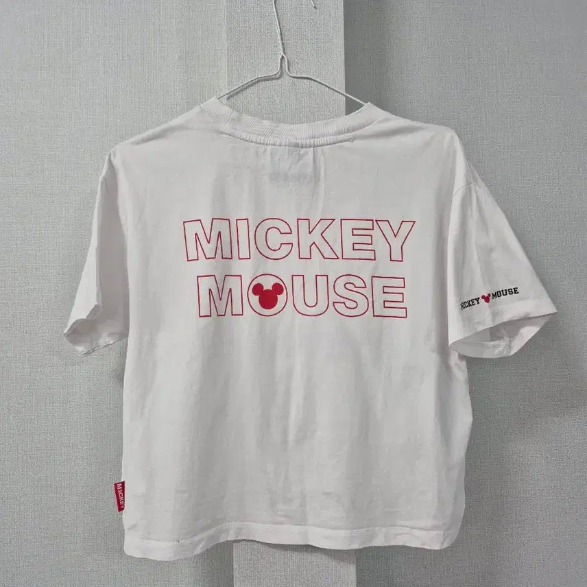 [BUNJANG] FRANK STONE Mickey Mouse Embroidered T-shirt / FRANK STONE 미키마우스 반팔 티셔츠 화이트
