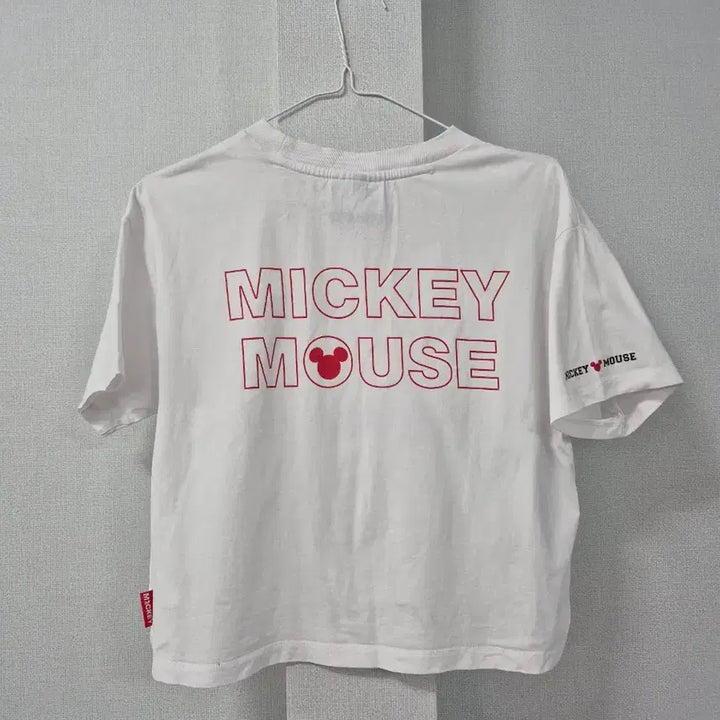 [BUNJANG] FRANK STONE Mickey Mouse Embroidered T-shirt / FRANK STONE 미키마우스 반팔 티셔츠 화이트