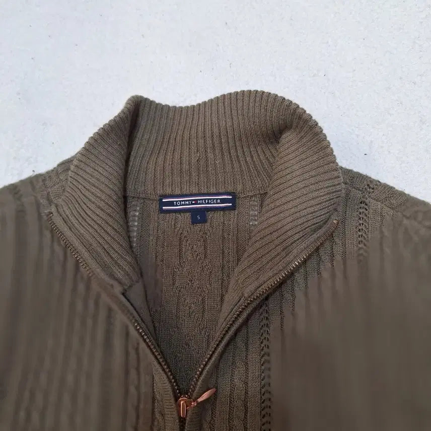 [BUNJANG] Tommy Hilfiger Zip-up Cardigan / 타미힐피거  집업가디건s