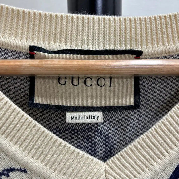 [BUNJANG] Gucci GG Jacquard Knit Sweater / [M]구찌 GG 자카드 니트