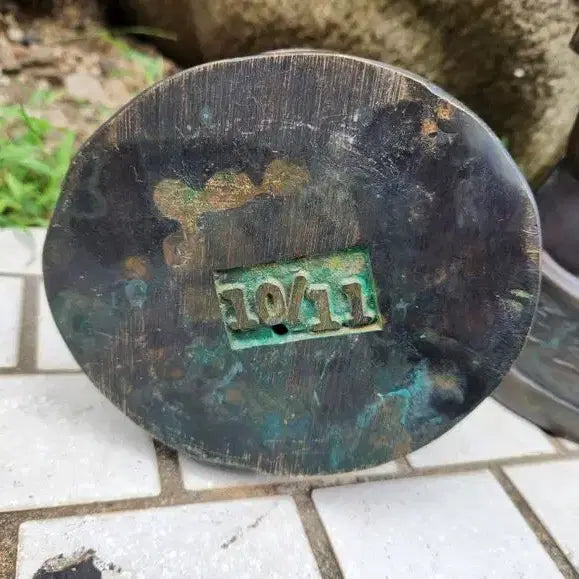 [BUNJANG] Bronze Hodori Hosuni Sculpture / 희귀수집품//대형 동브론즈 호돌이 호순이