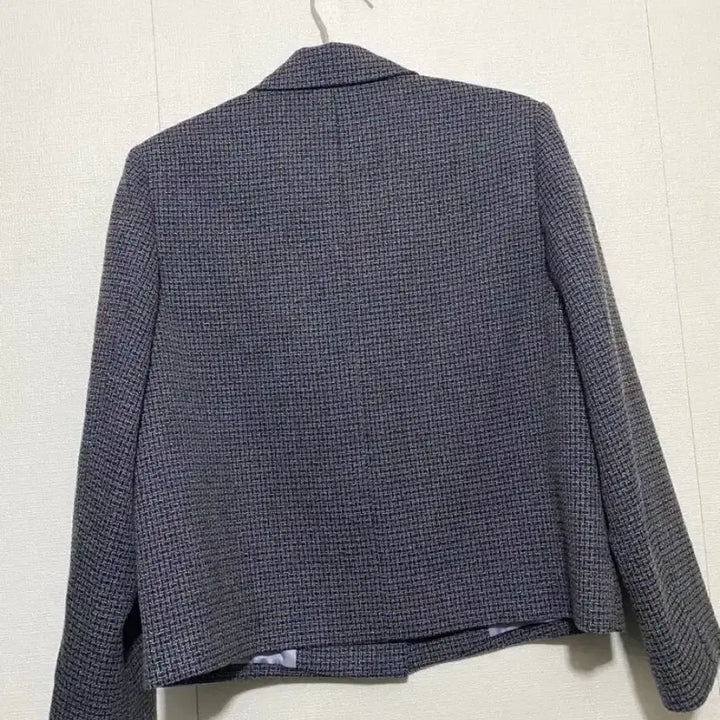 [BUNJANG] Maison Blanche Tweed Crop Jacket / 메종블랑쉬 크롭 트위드 자켓21SS